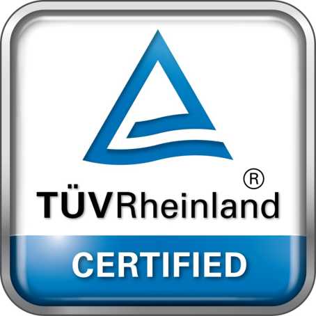 TUV Rheinlande Certificate
